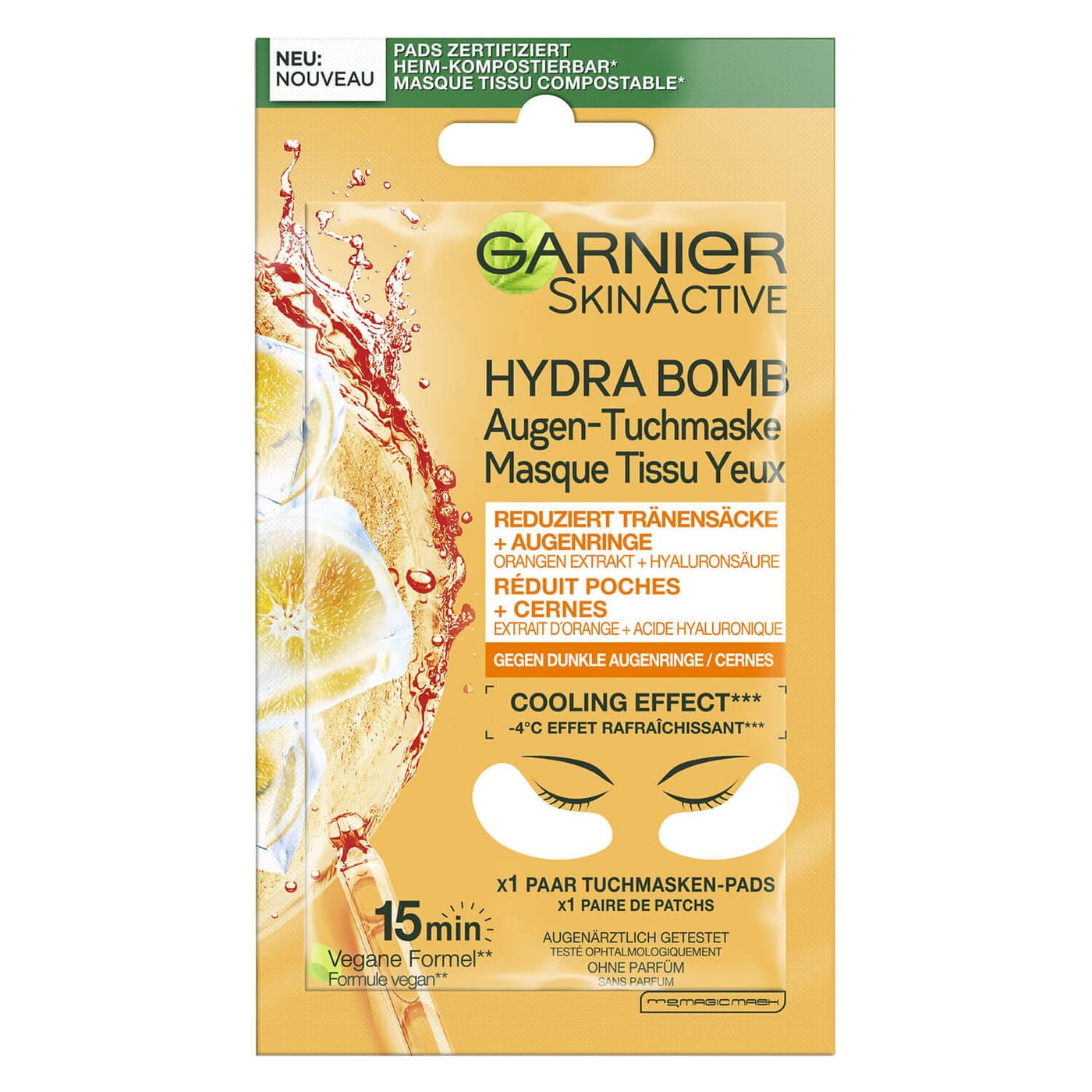 Skinactive Face - Hydra Bomb Eye Cloth Mask
