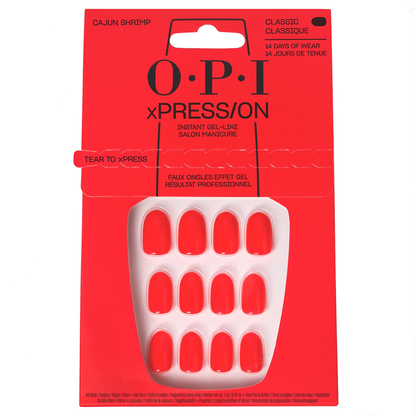 xPRESS/ON - Cajun Shrimp Press-on Nails