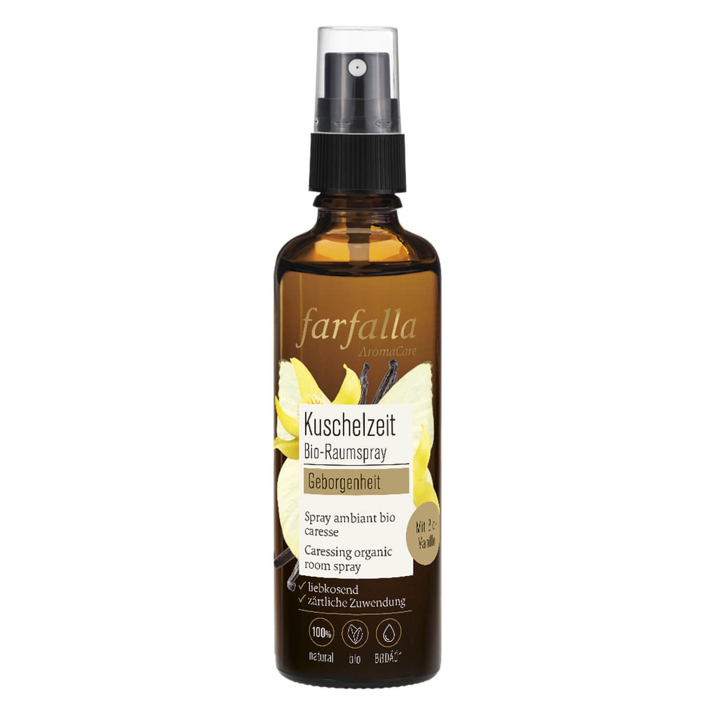 Farfalla Care - Vanilla Caressing organic room spray