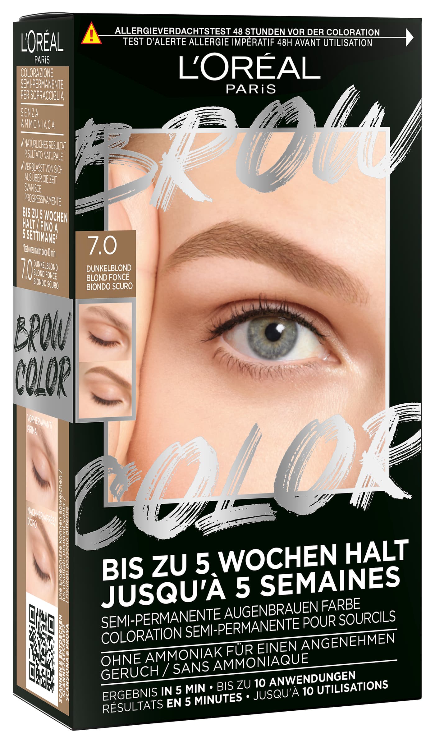 L'Oreal Brow Color - Brow Color Augenbrauenfarbe – Dunkelblond
