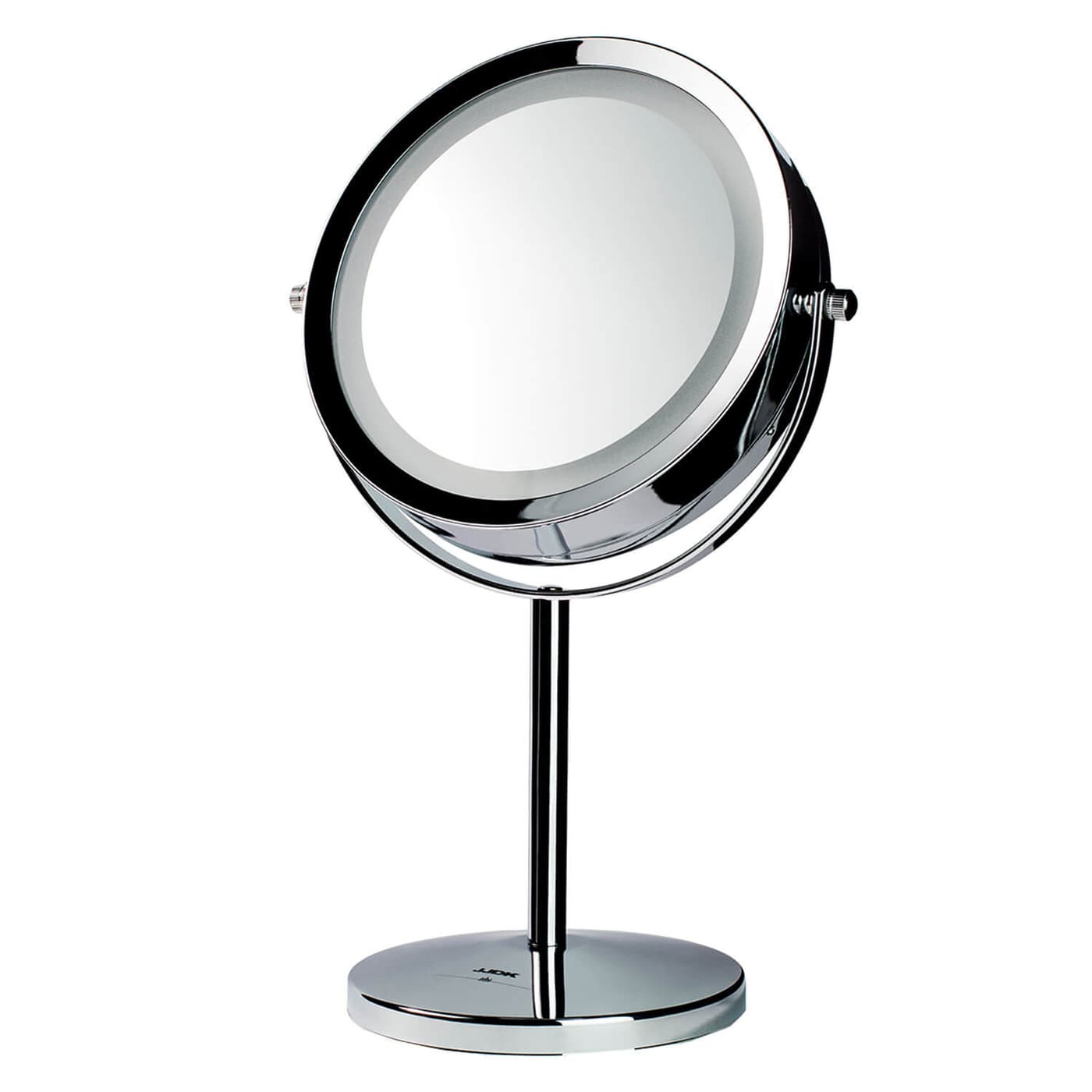 TRISA Beauty - Miroir argent LED cosmétique x1 et x5