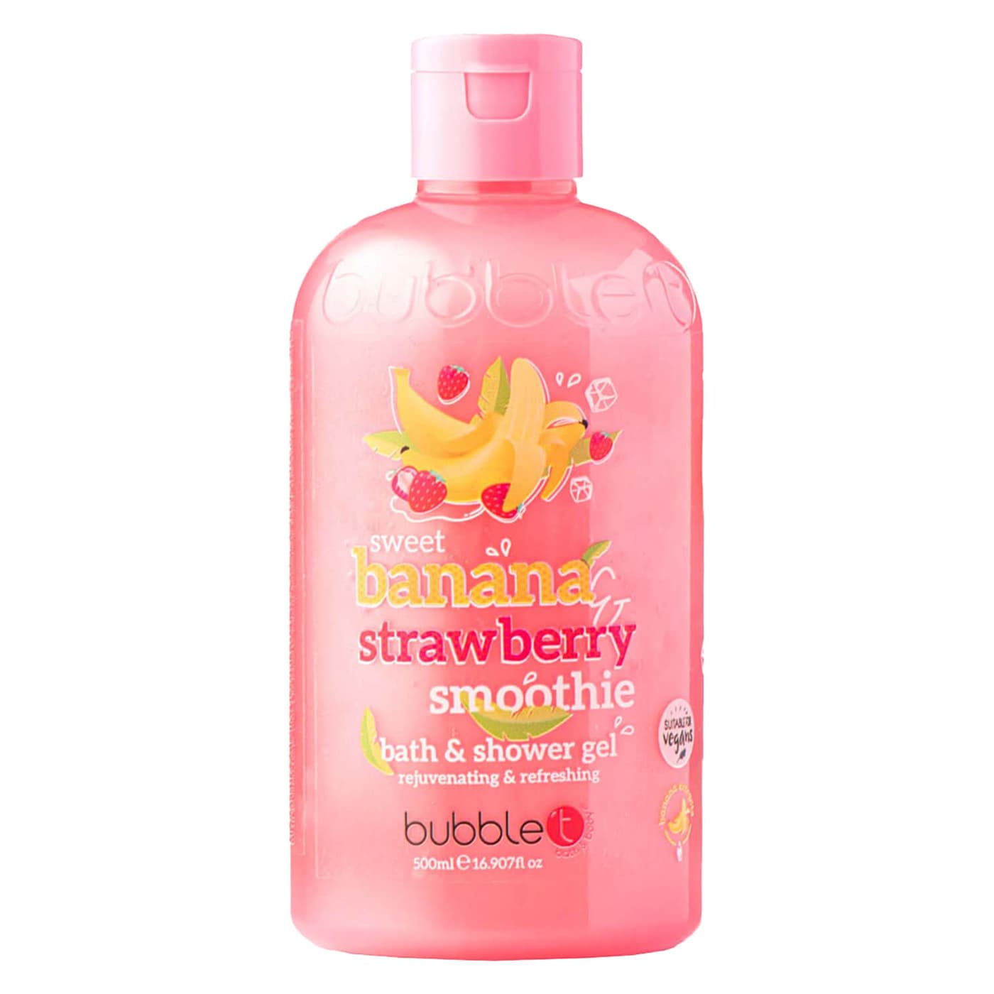 bubble t - Bath & Shower Gel Banana & Strawberry