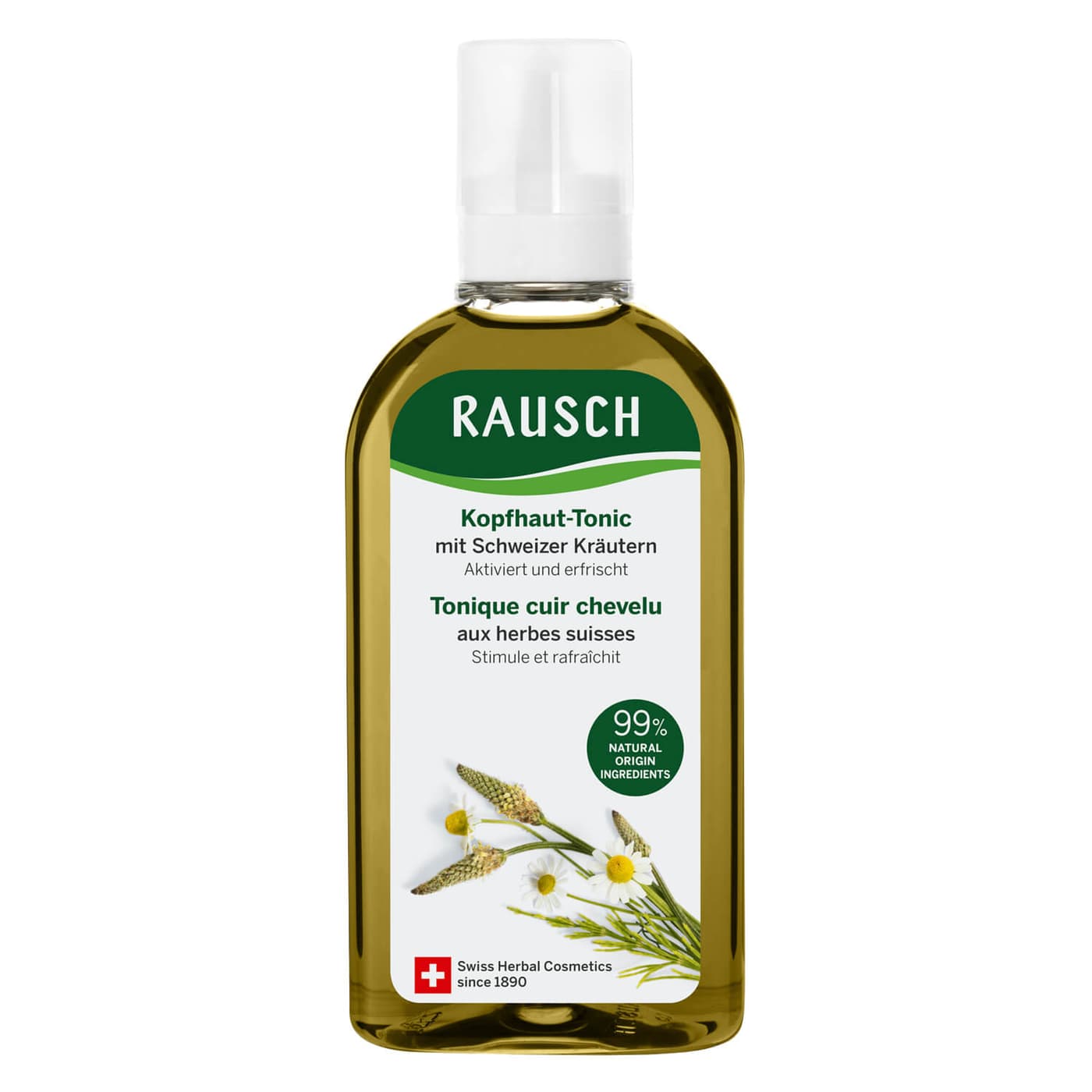 RAUSCH - Kopfhaut-Tonic mit Schweizer Kräutern