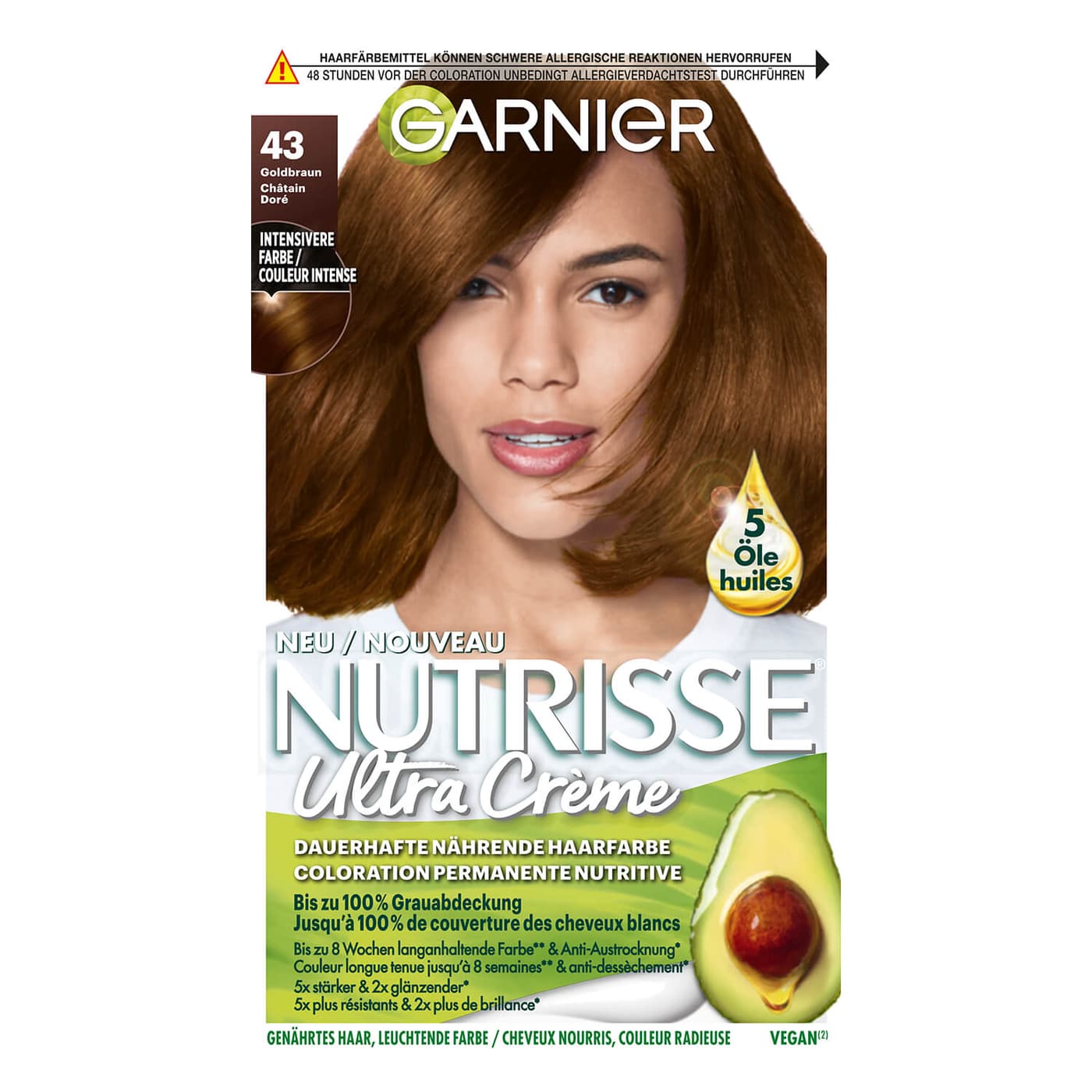 Nutrisse - 43 Golden brown