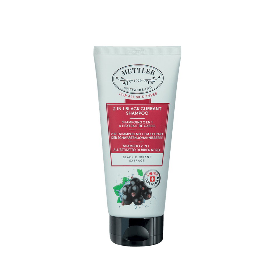 Natürliche Fruchtextrakte Linie - 2in1 Schampoo mit Schwarzer Johannisbeeren Extrakt