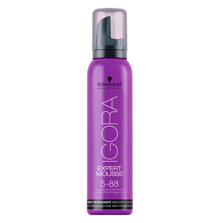 Igora Expert Mousse - 5-88 Hellbraun Rot Extra