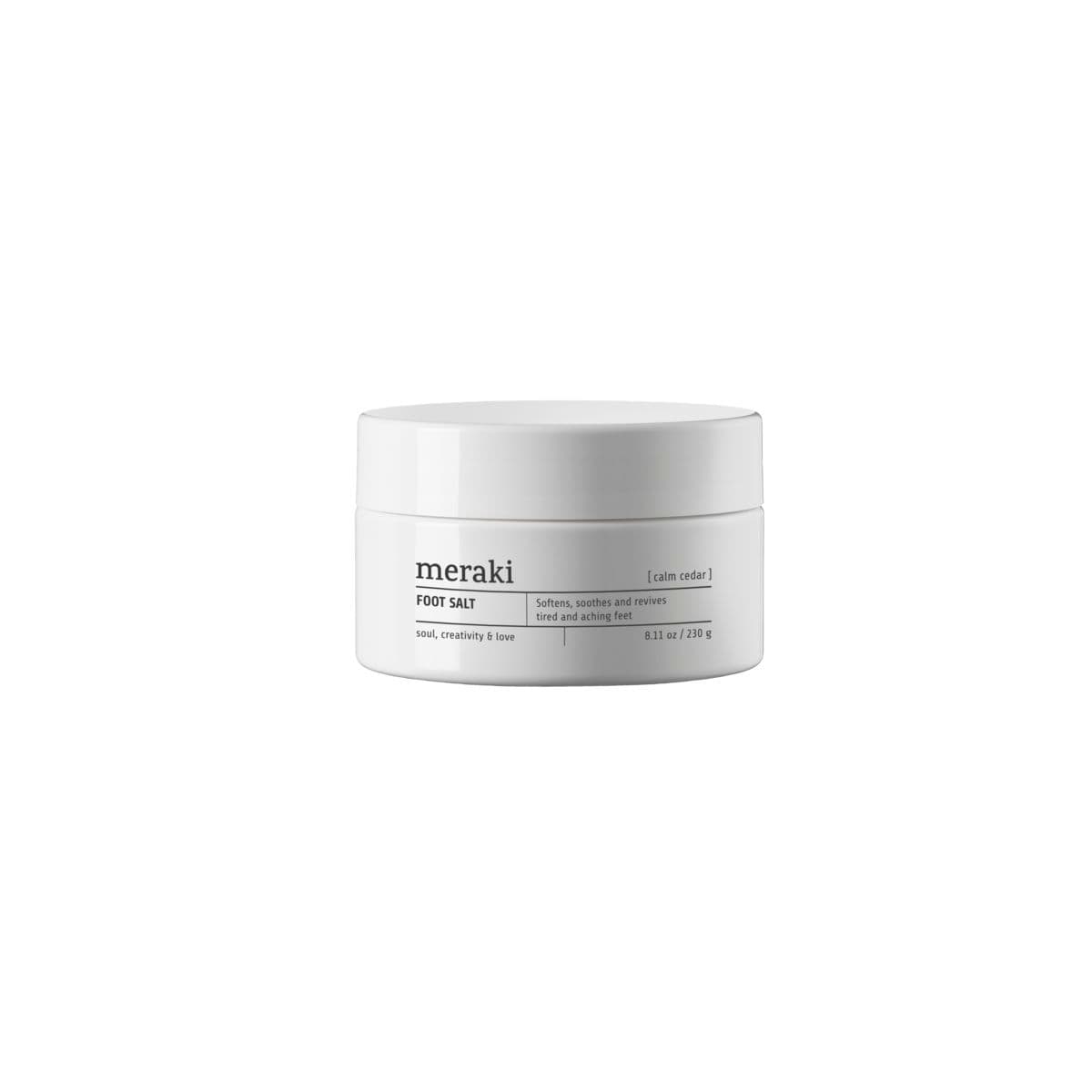 Meraki Care - Foot salt Calm cedar