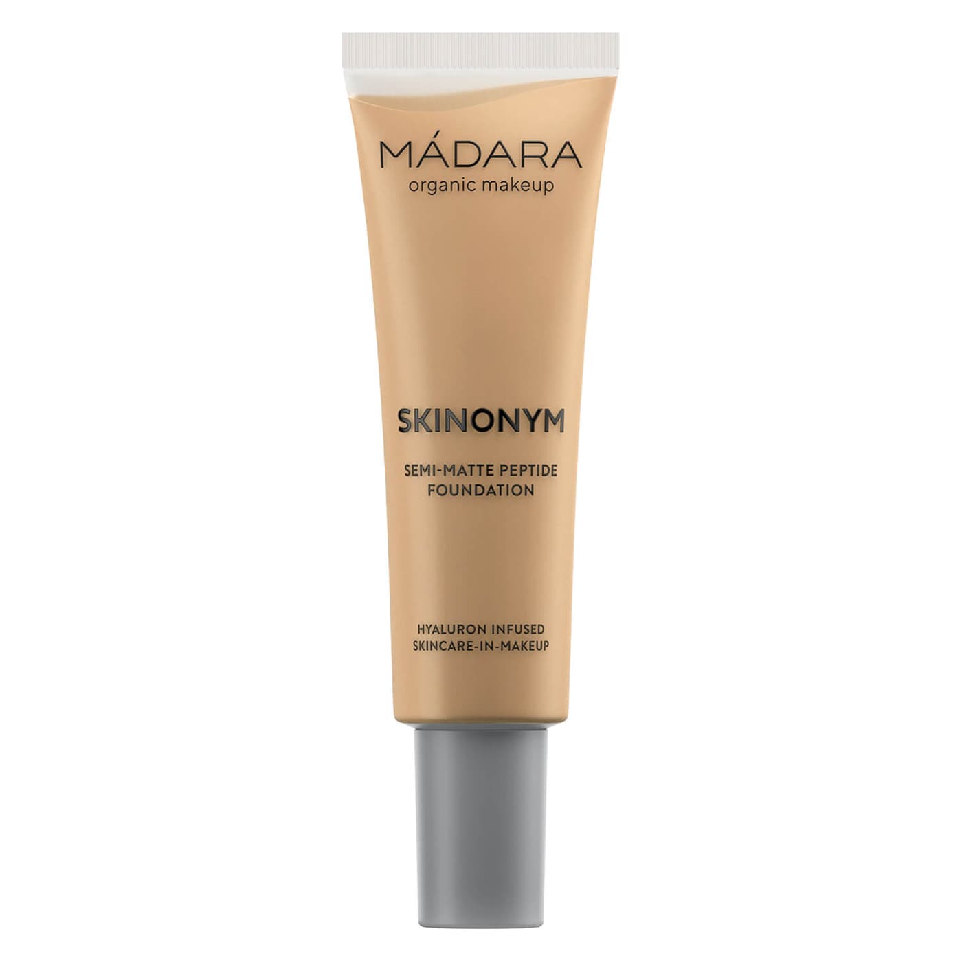 MÁDARA Teint - ​SKINONYM fond de teint semi-mat aux peptides Golden Sand 50