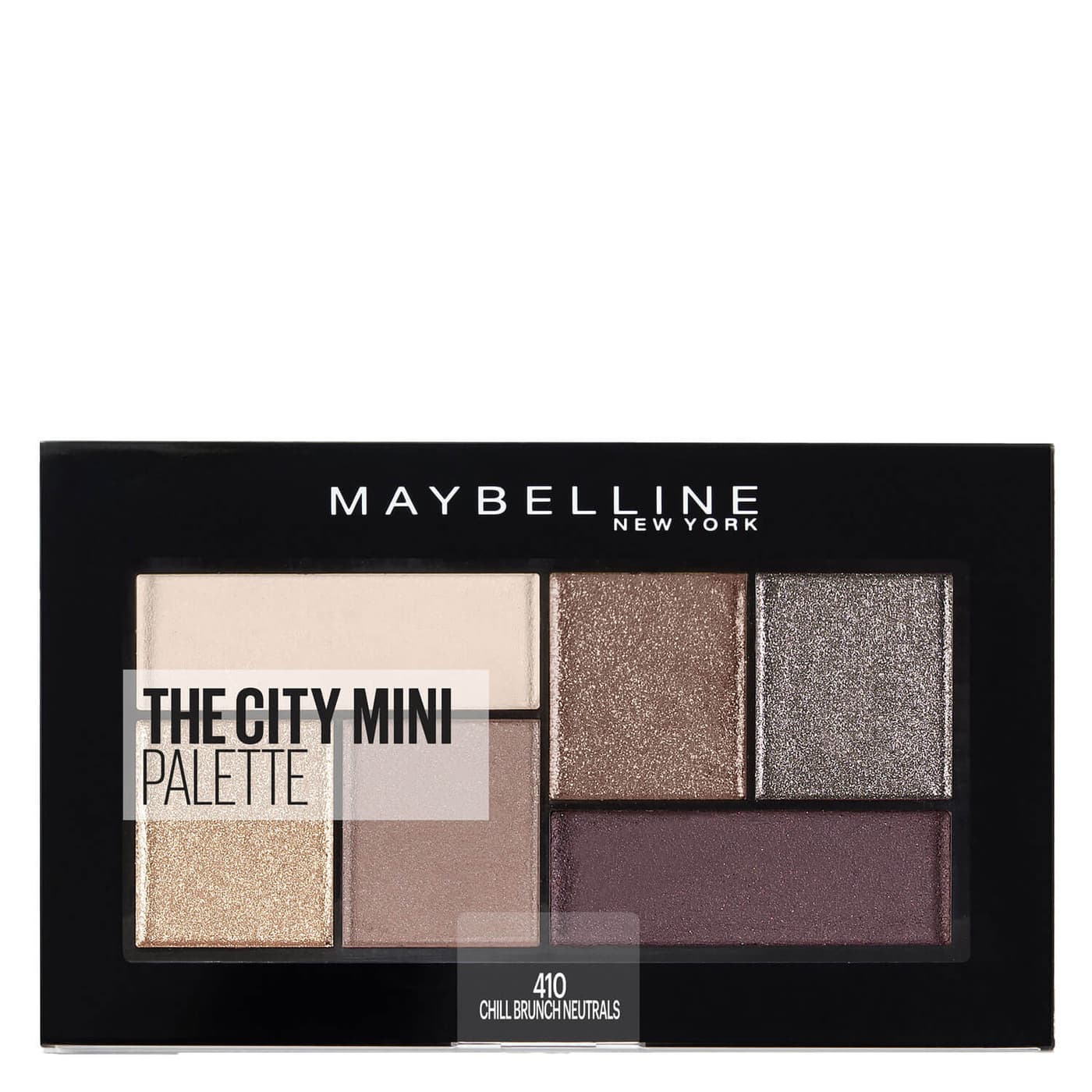 Maybelline NY Eyes - City Mini Eyeshadow Palette 410 Chill Brunch Neutrals