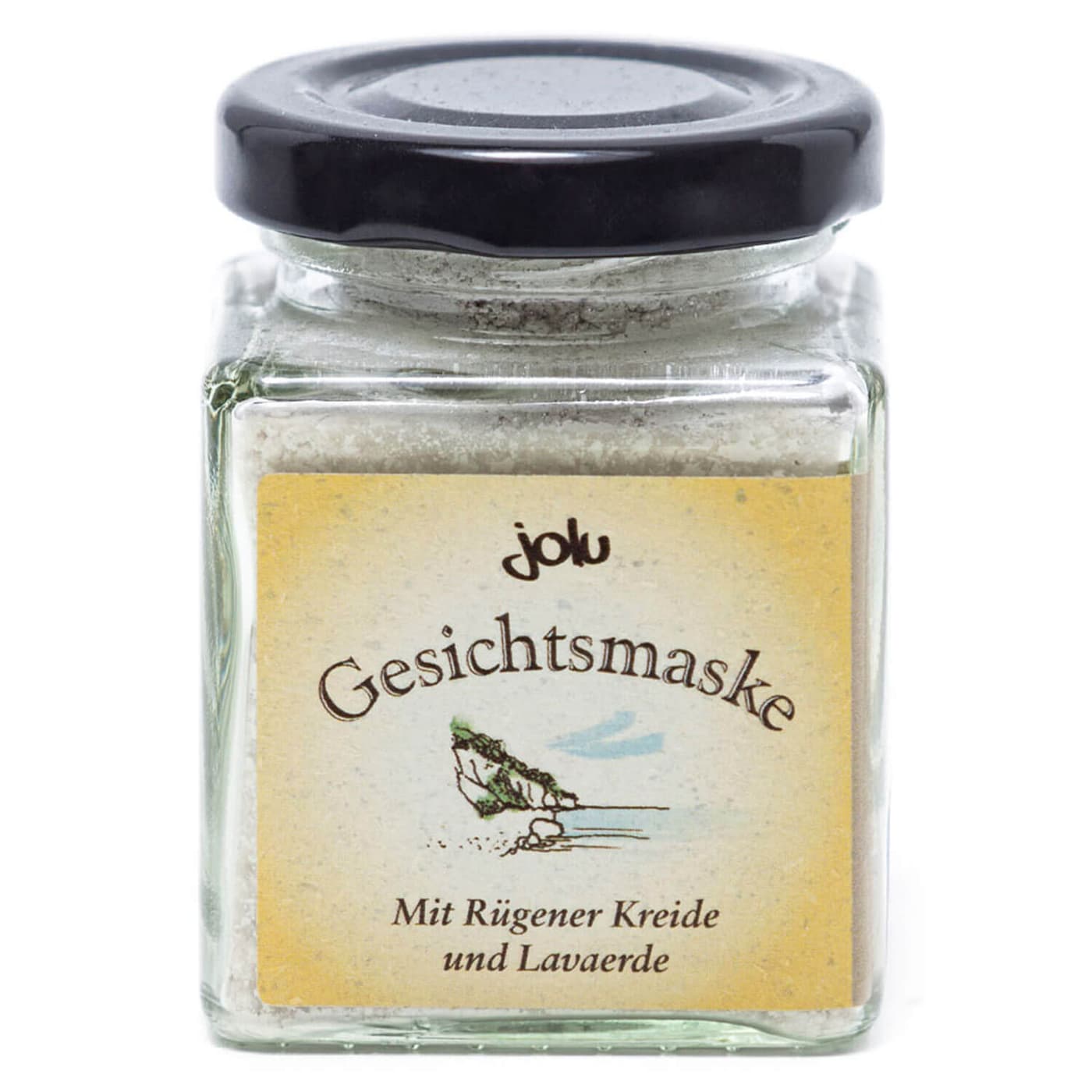 jolu - Gesichtsmaske Kreide und Lavaerde