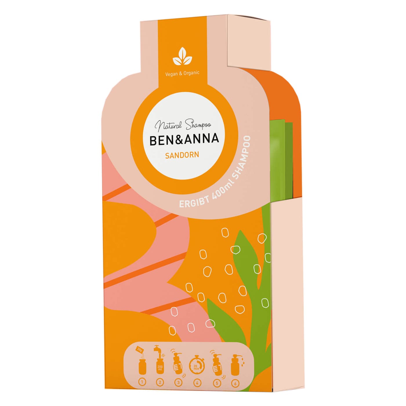 BEN&ANNA - Shampooflakes Sanddorn