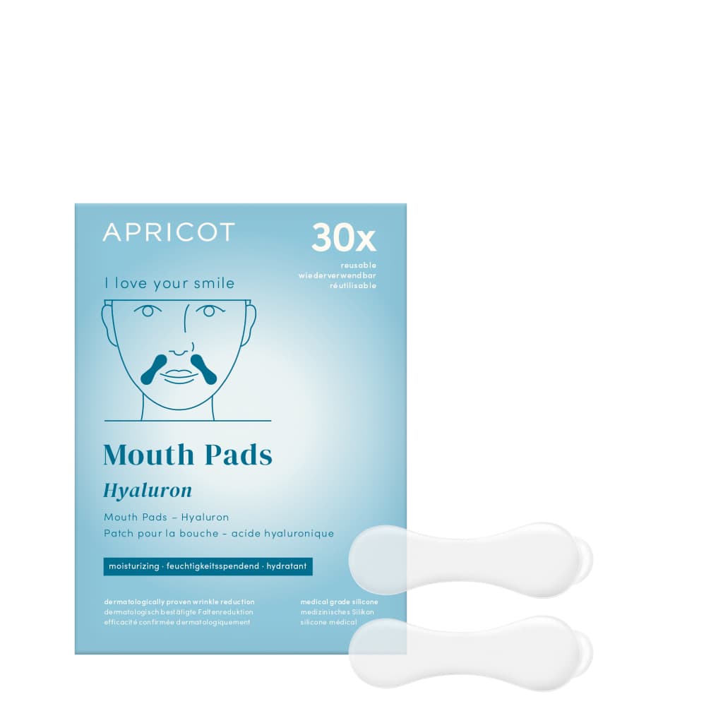 Apricot - Wiederverw. Mund Pad Mit Hyaluron  I Love Your Smile - 2 Stk.