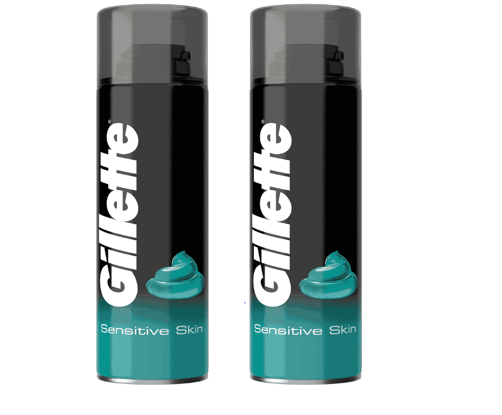 Gillette - Duo Pack Series Sensitive Rasiergel 2 x 200 ml