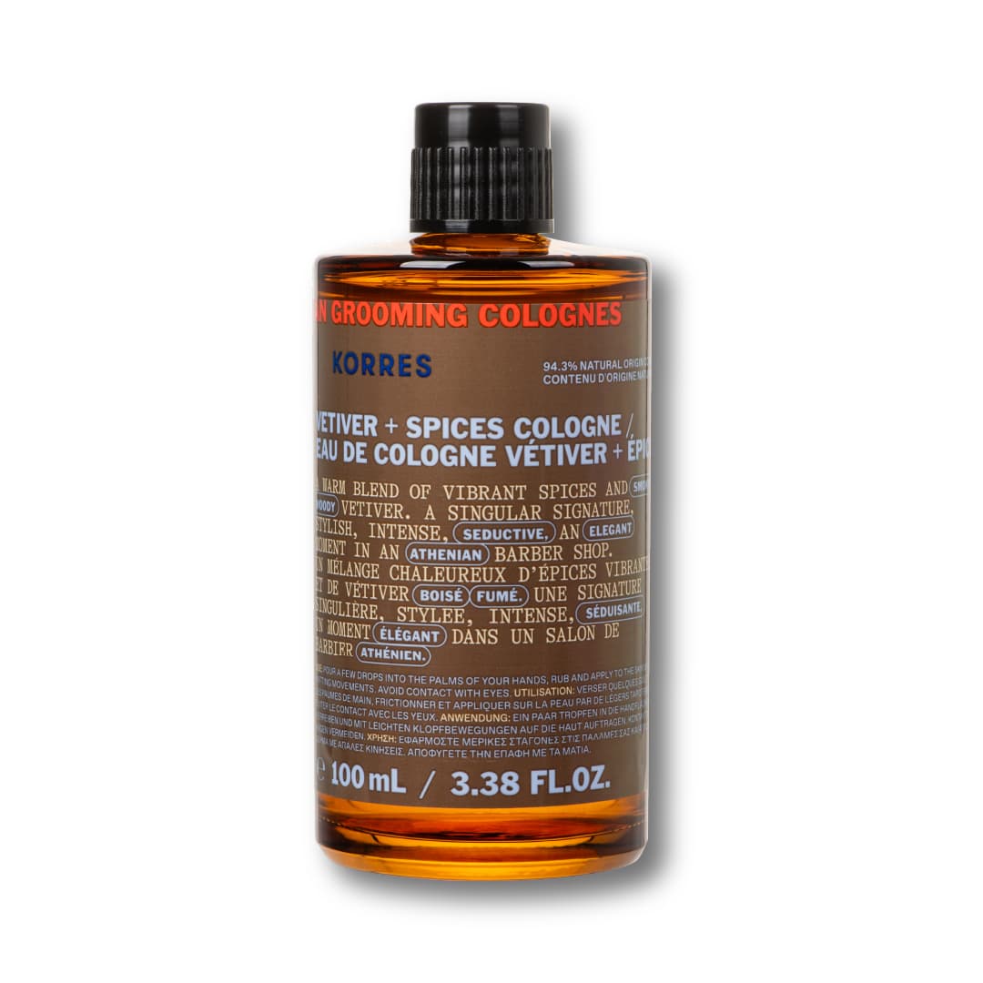 Korres Fragrance - Athenian Grooming Eau De Cologne Mit Vetiver + Würzigen Noten
