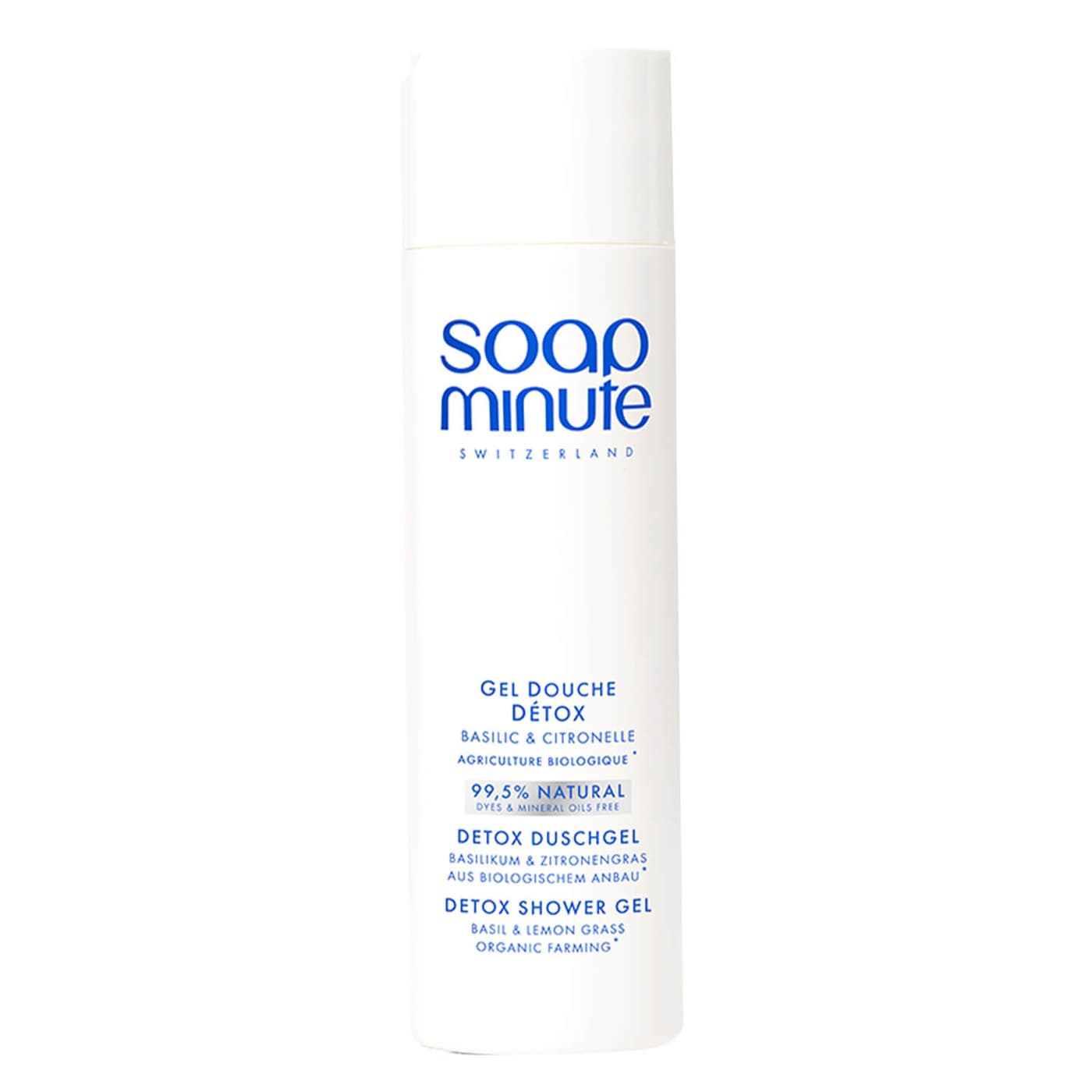 soapminute - Detox Duschgel Basilikum & Zitronengras