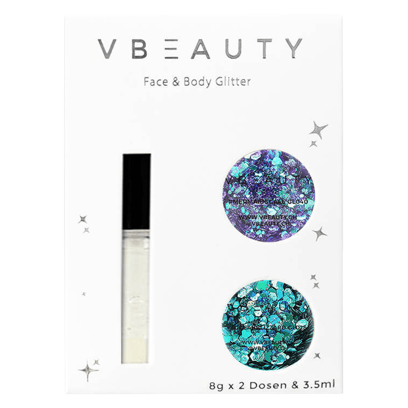 VBEAUTY Make Up - Chunky Glitter Mermaid Sparkle