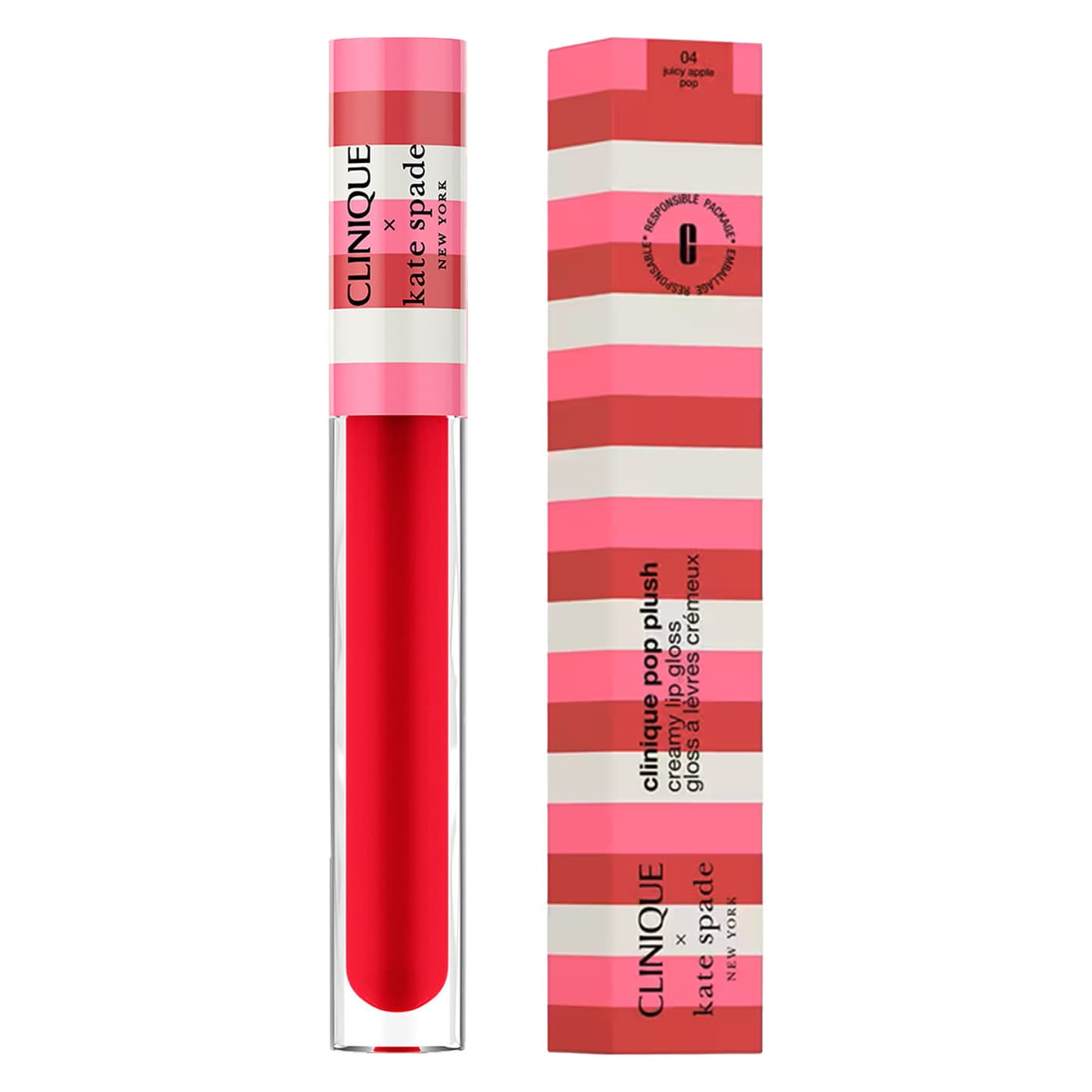 Clinique Lips - Decorated Kate Spade Pop Plush 04 Juicy Apple Pop