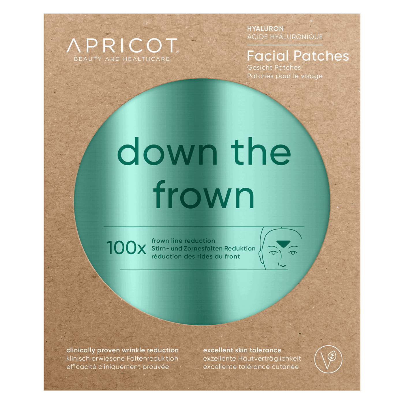 APRICOT - Anti-Falten-Gesicht Patches Down The Frown