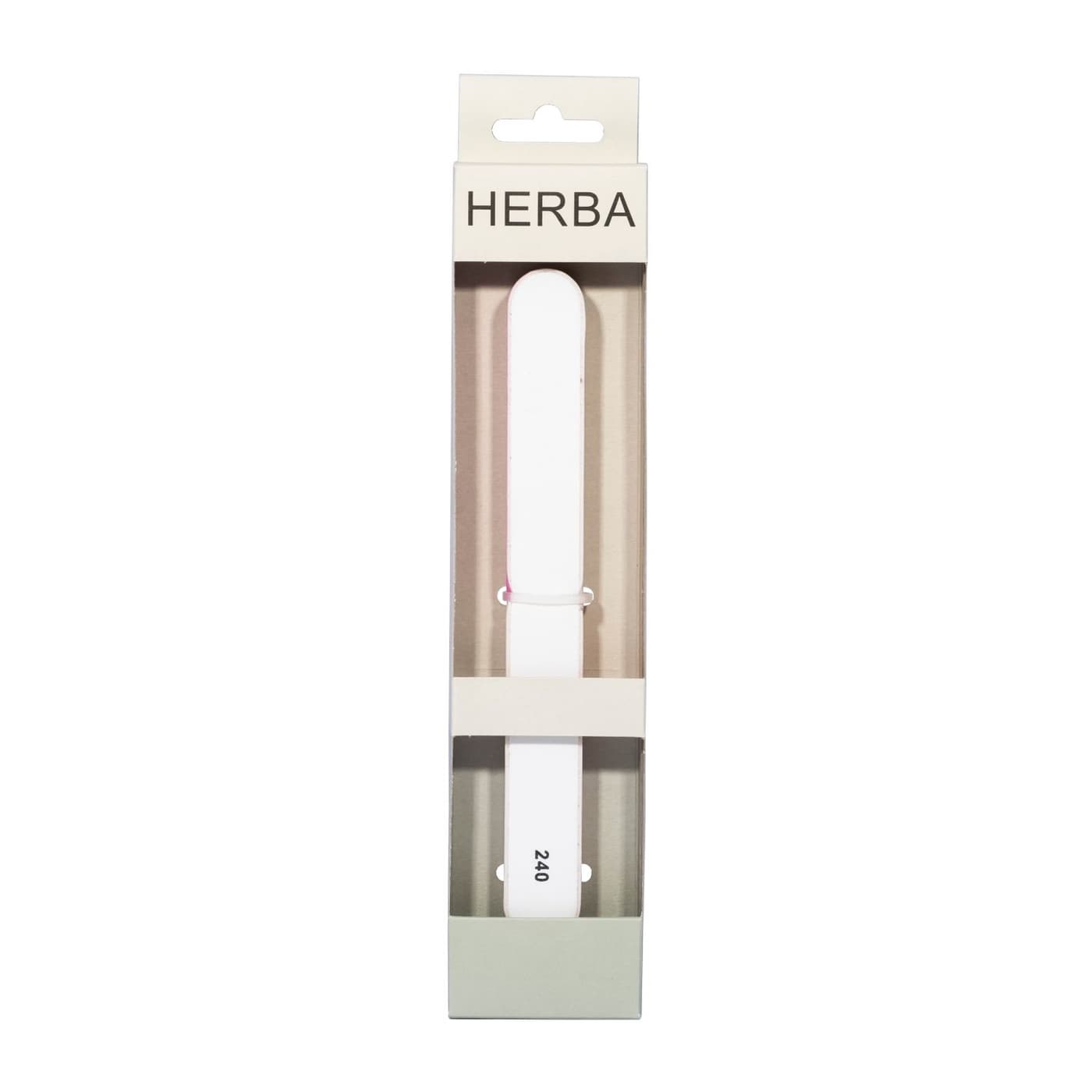 Herba - Nagel- und Polierfeile, 6-Way, Körnung 150/240