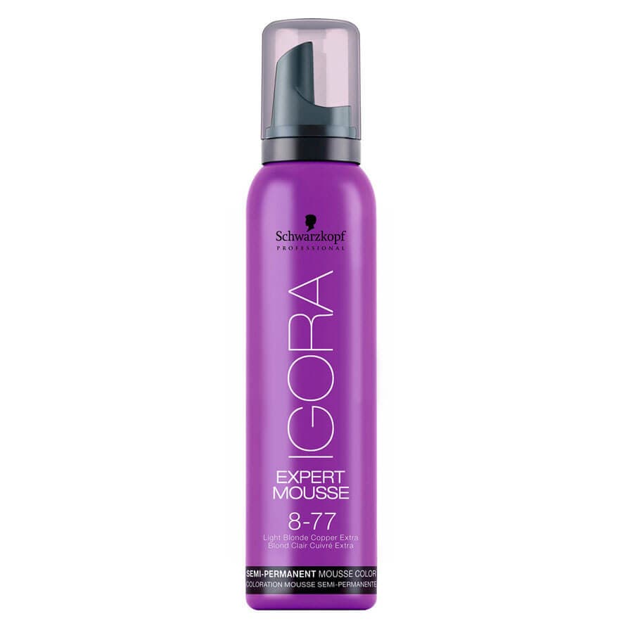 Igora Expert Mousse - 8-77 Hellblond Kupfer Extra