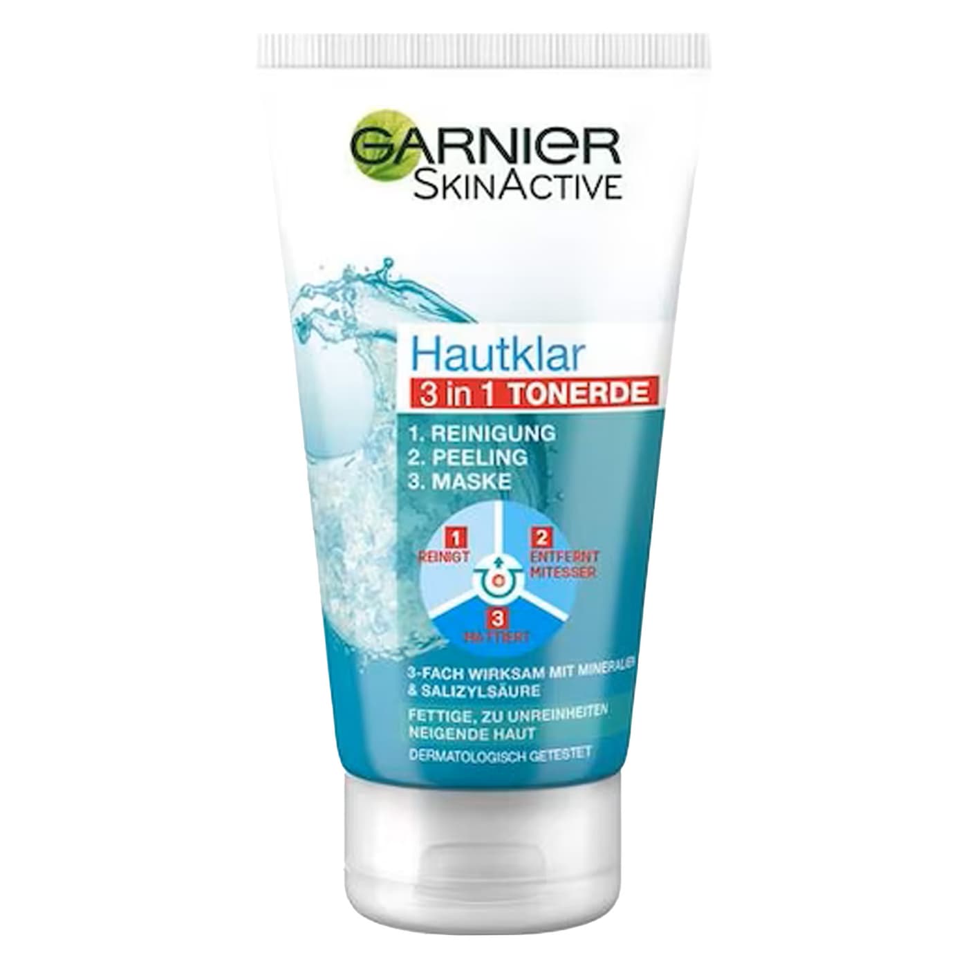 Skinactive Face - Hautklar 3in1 Cleansing + Peeling + Mask