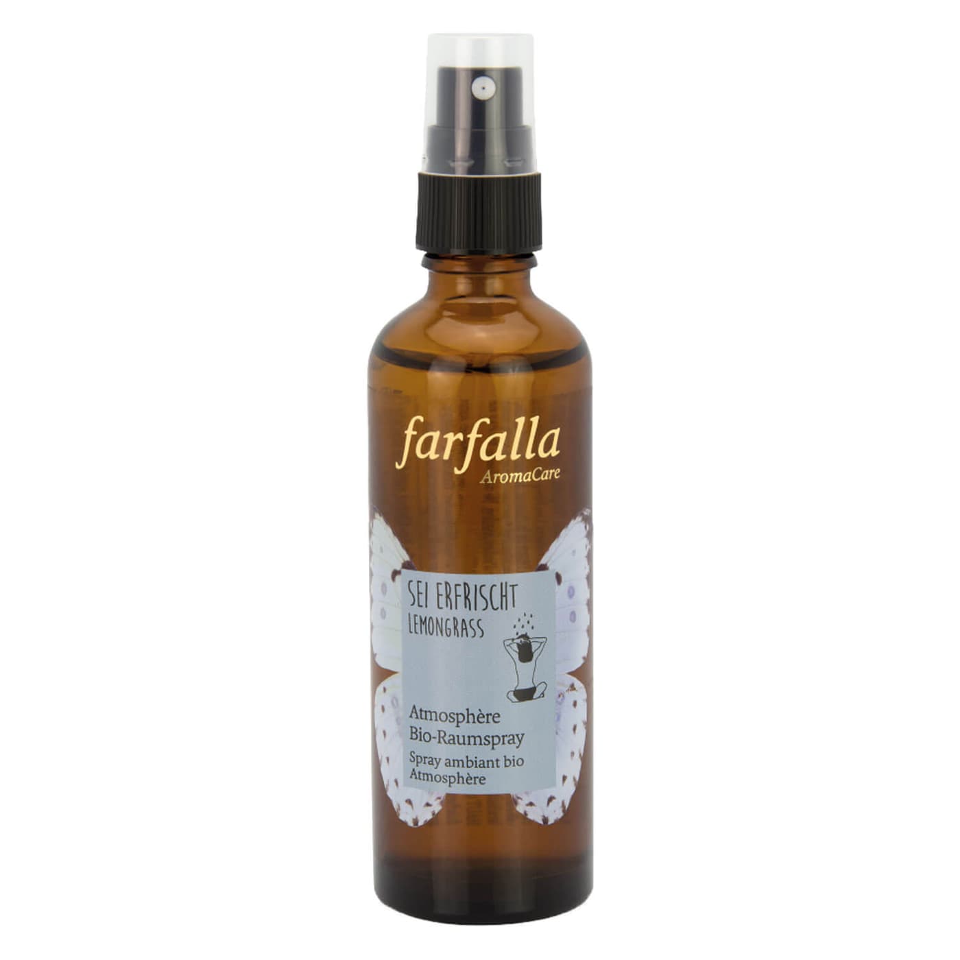 Farfalla Sei erfrischt - Lemongrass Atmosphère Bio-Raumspray