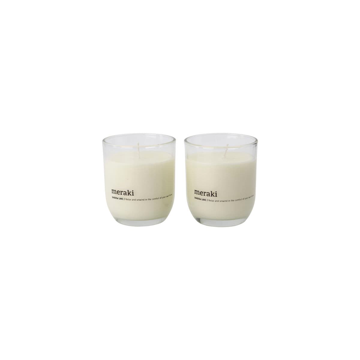 Meraki Home - Scented candle Shadow lake duo