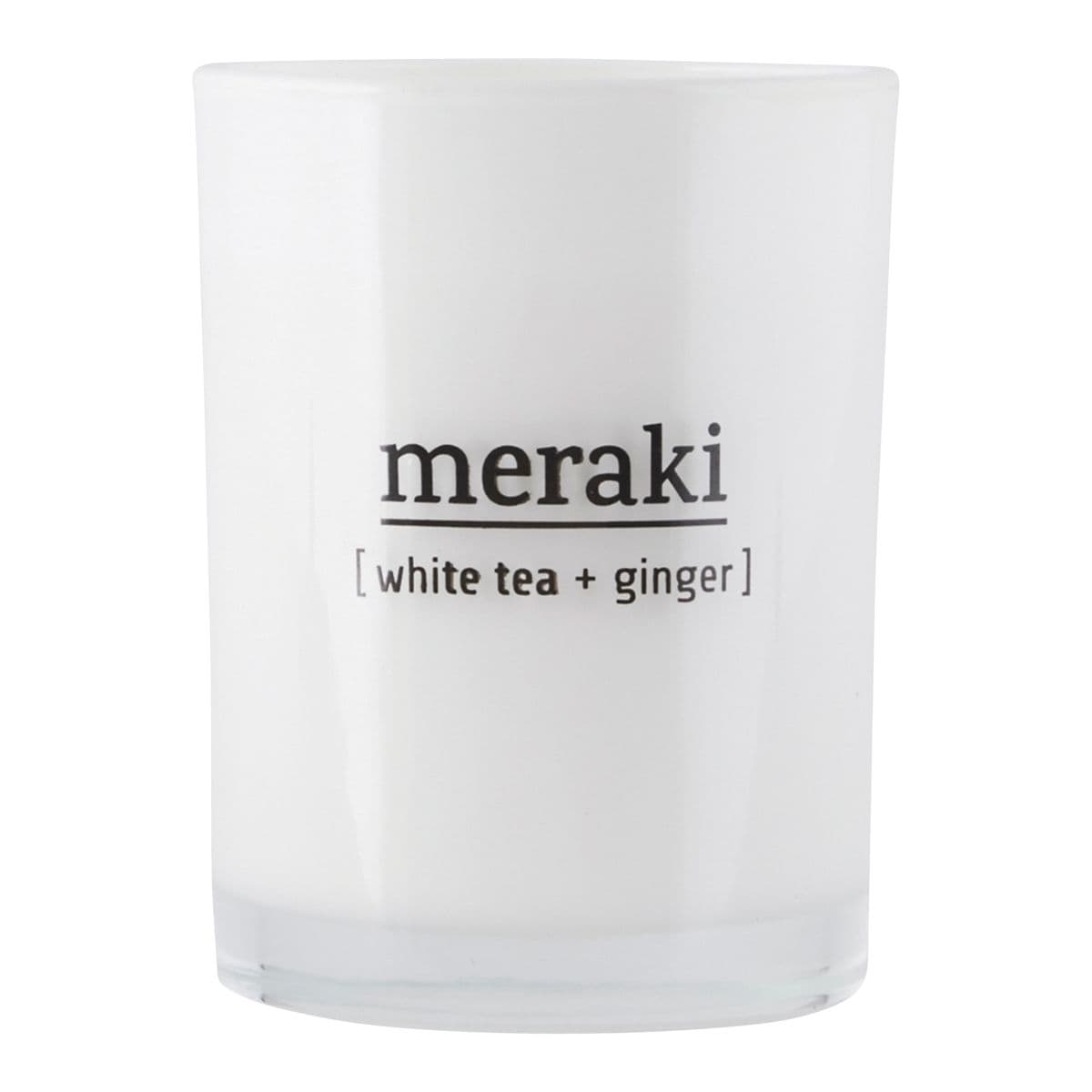 Meraki Home - Scented candle White tea & ginger