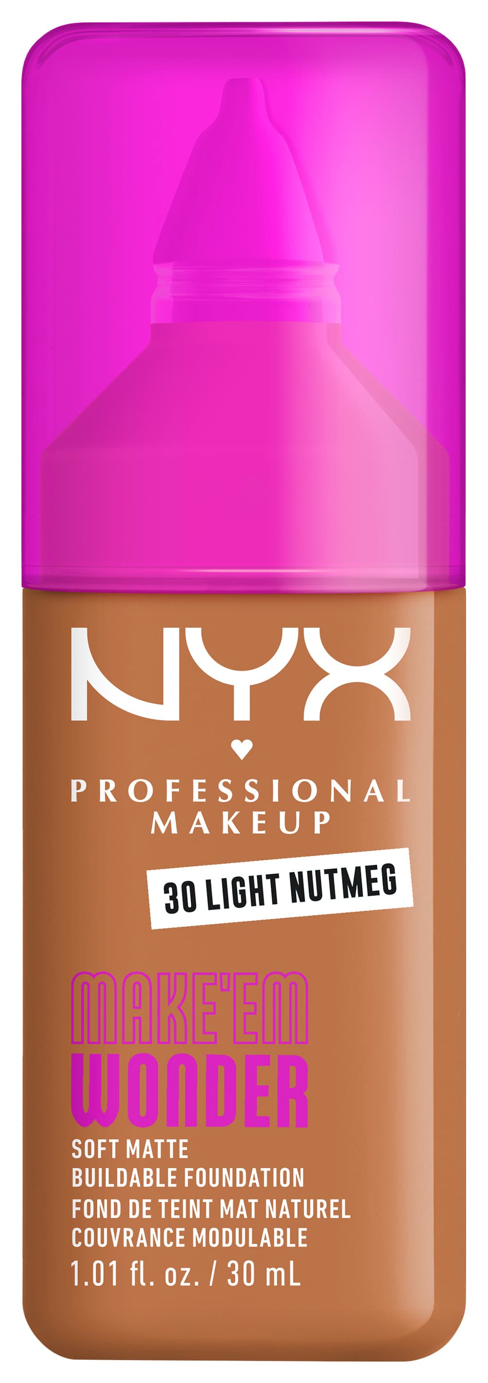 Make 'EM Wonder - Foundation 30 Light Nutmeg