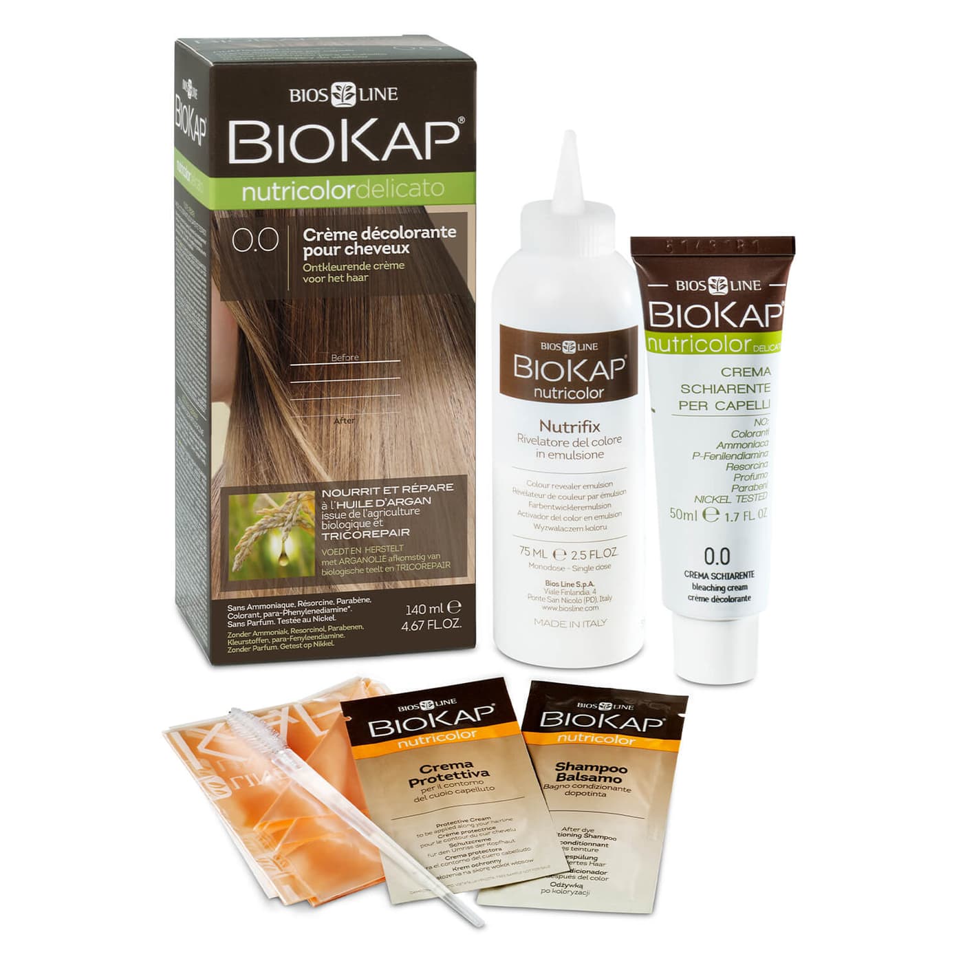 BIOKAP Nutricolor - Aufhellungscreme 0.0