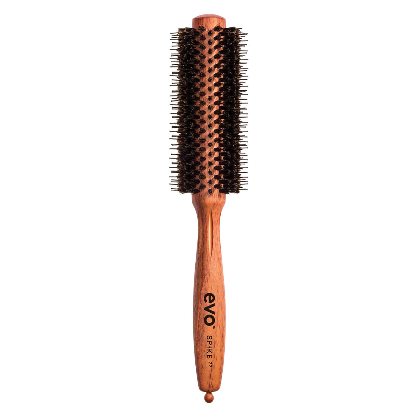 evo brushes - spike nylon pin bristle radial brush