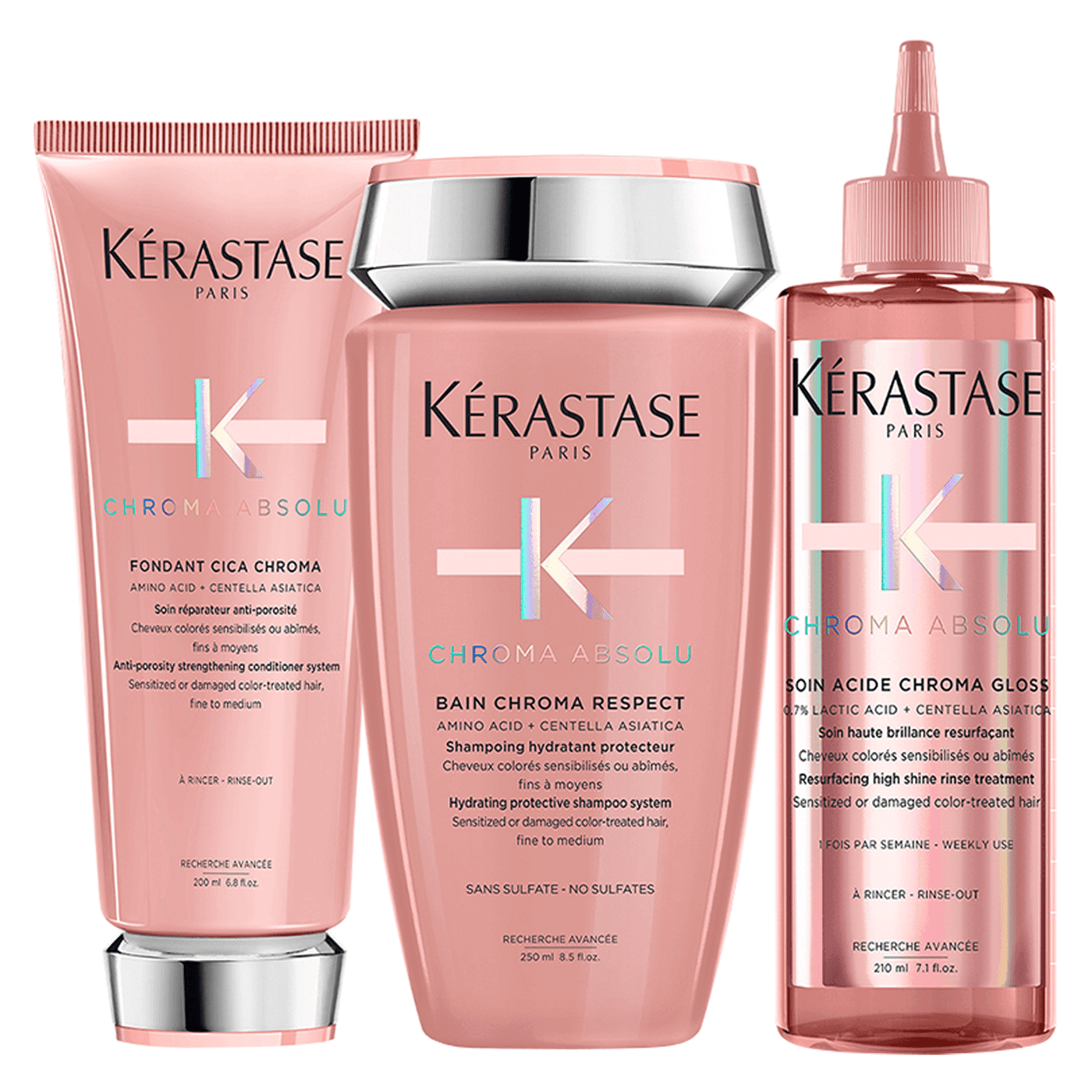 Chroma Absolu - Chroma Gloss Fine Hair Trio