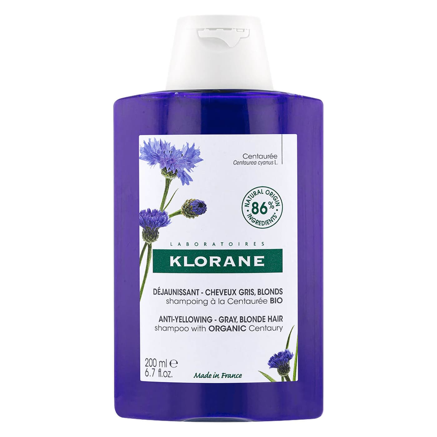 Kornblume -Shampoo