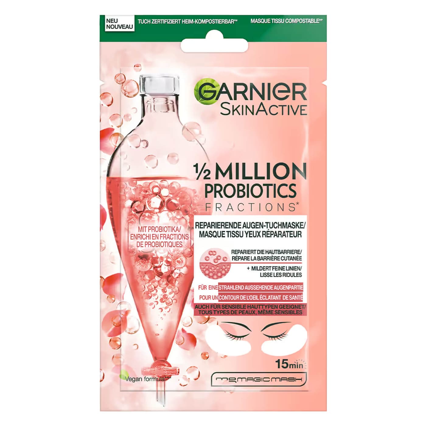 Skinactive Face - 1/2 Million Probiotics Repairing Eye Cloth Mask