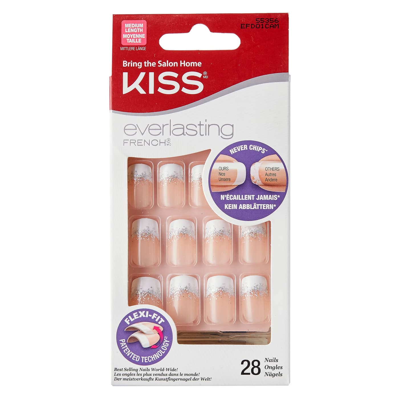KISS Nails - Everlasting French Nail Wedding Veil