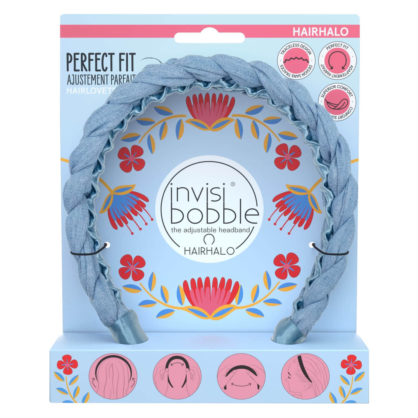 invisibobble HAIRHALO - Flores & Bloom Margarita Bonita