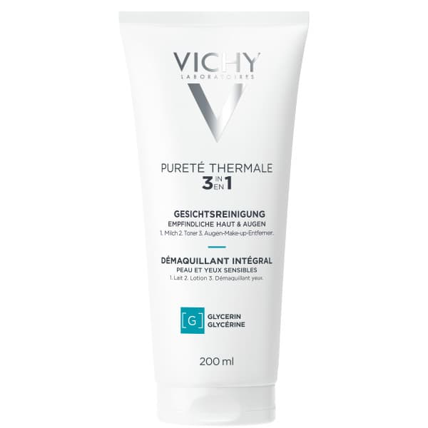 Vichy Pureté Thermale - 3 In 1 Gesichtsreinigung Und Make-up Entferner