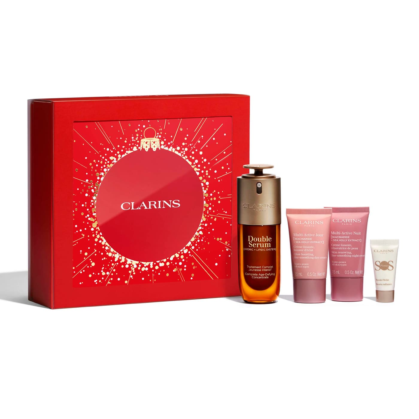 Clarins Specials - Double Serum & MULTI ACTIVE HOLIDAY SEASON Set