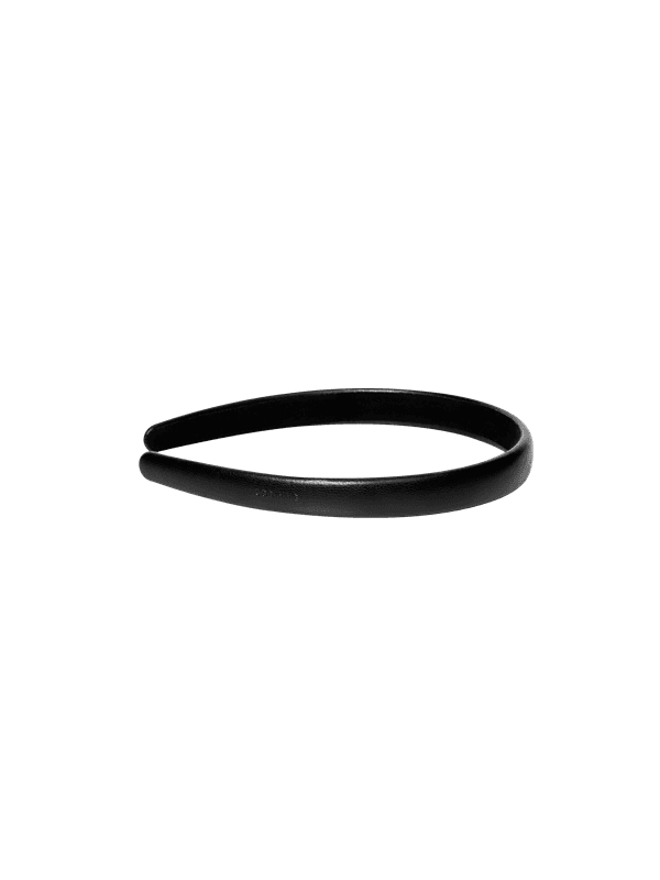 Corinne World - Vegan Diadem Narrow Plain Black