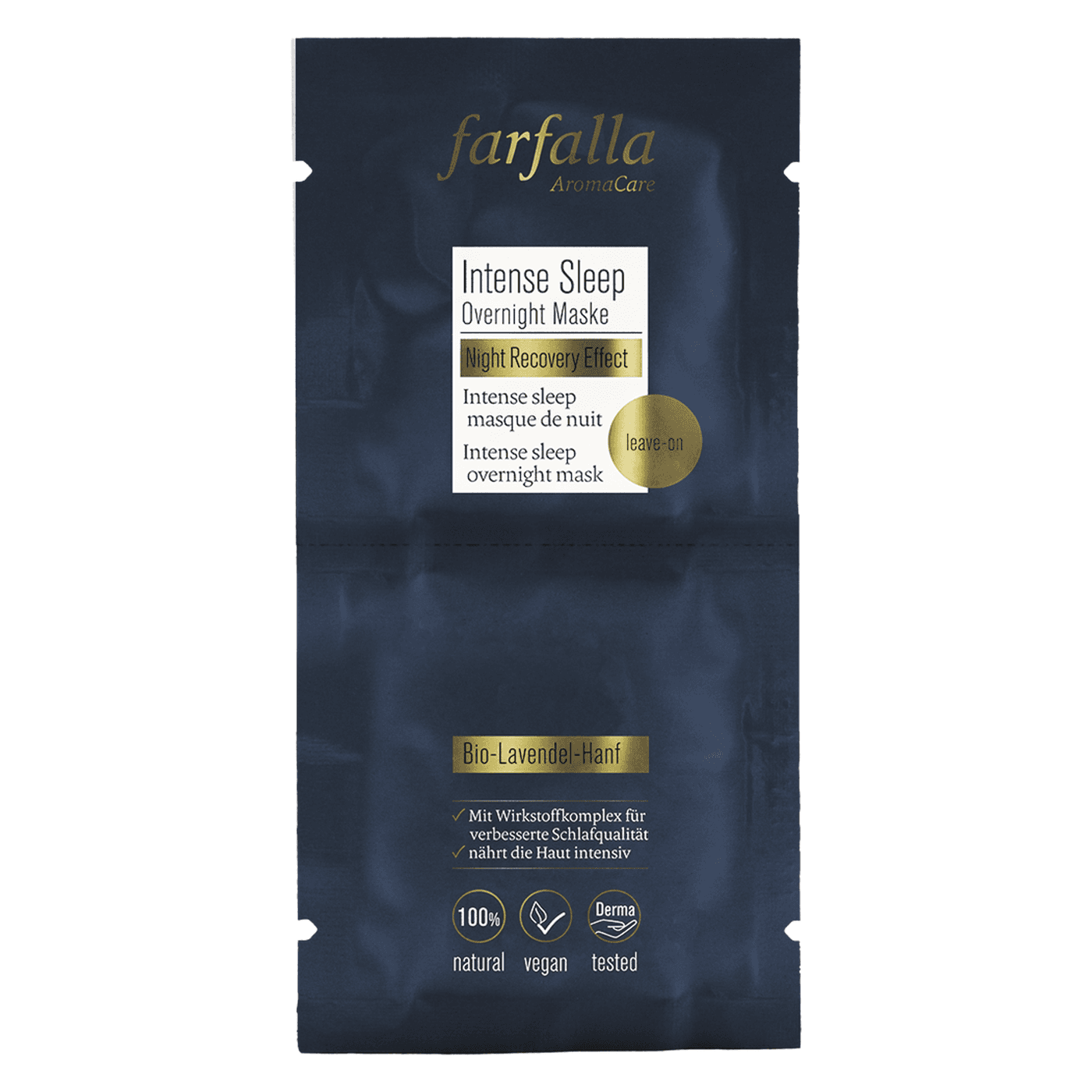 Farfalla Care - Intense sleep overnight maske Night recovery effect