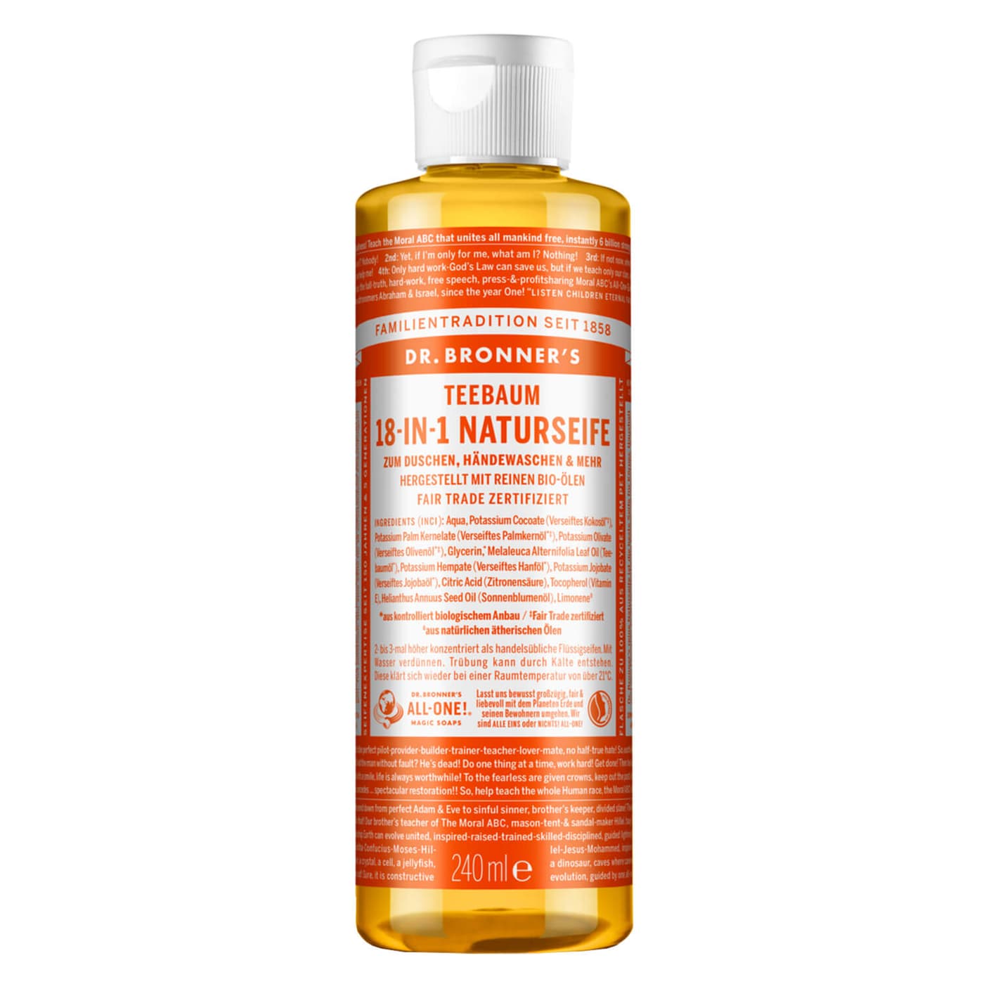 DR. BRONNER'S - 18-IN-1 Flüssigseife Teatree