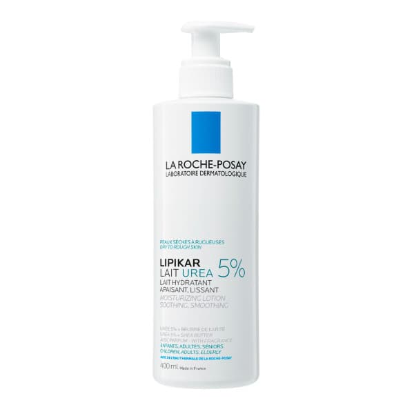 LA ROCHE-POSAY ISO UREA 5+ 400ml Lait lissant. Anti-squames, anti-irritation