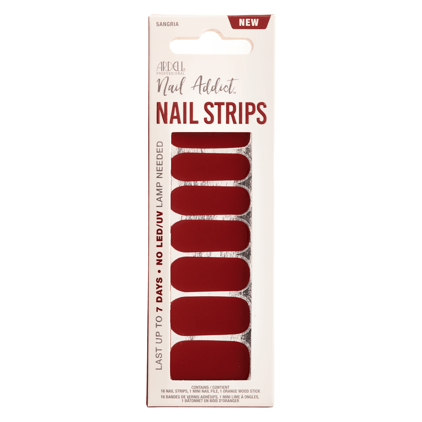 Nail Addict - Nail Strips Sangria