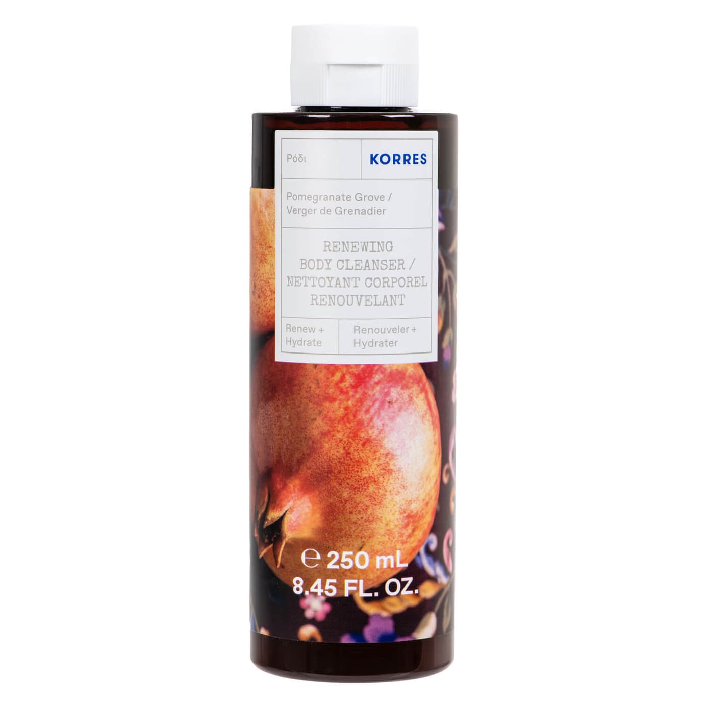 Korres Care - Pomegranate Grove Gel douche revitalisant