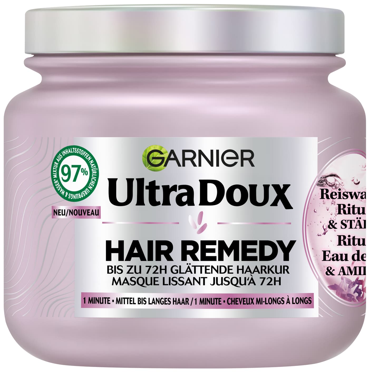 Ultra Doux Haircare - Ultra Doux 1- Minute Hair Treatment Rice Water Ritual & Strength