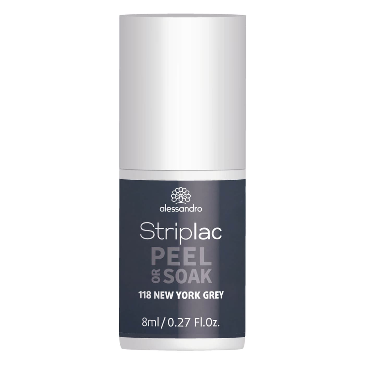 Striplac Peel or Soak - New York Grey