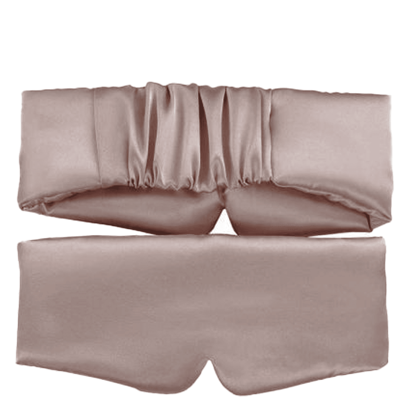 Beldura - Satin Schlafmaske Rosa