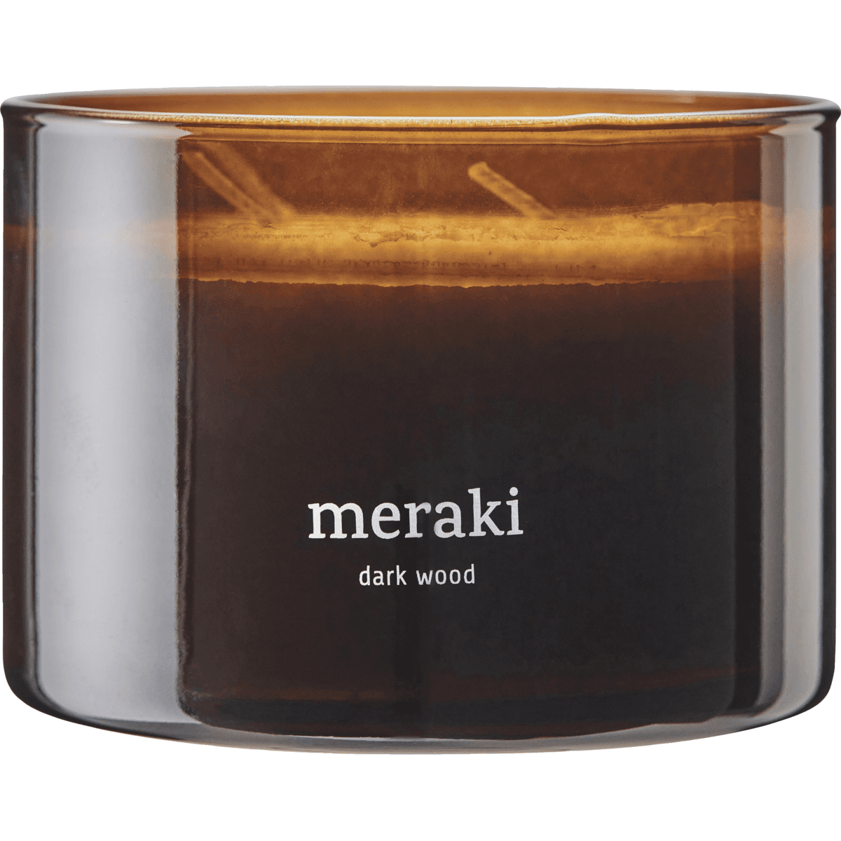 Meraki Home - Scented Candle Dark Wood