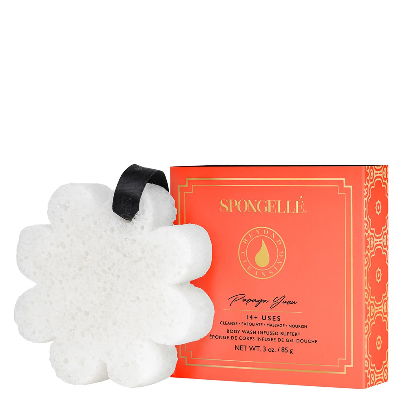SPONGELLÉ Boxed Flower - Papaya Yuzu