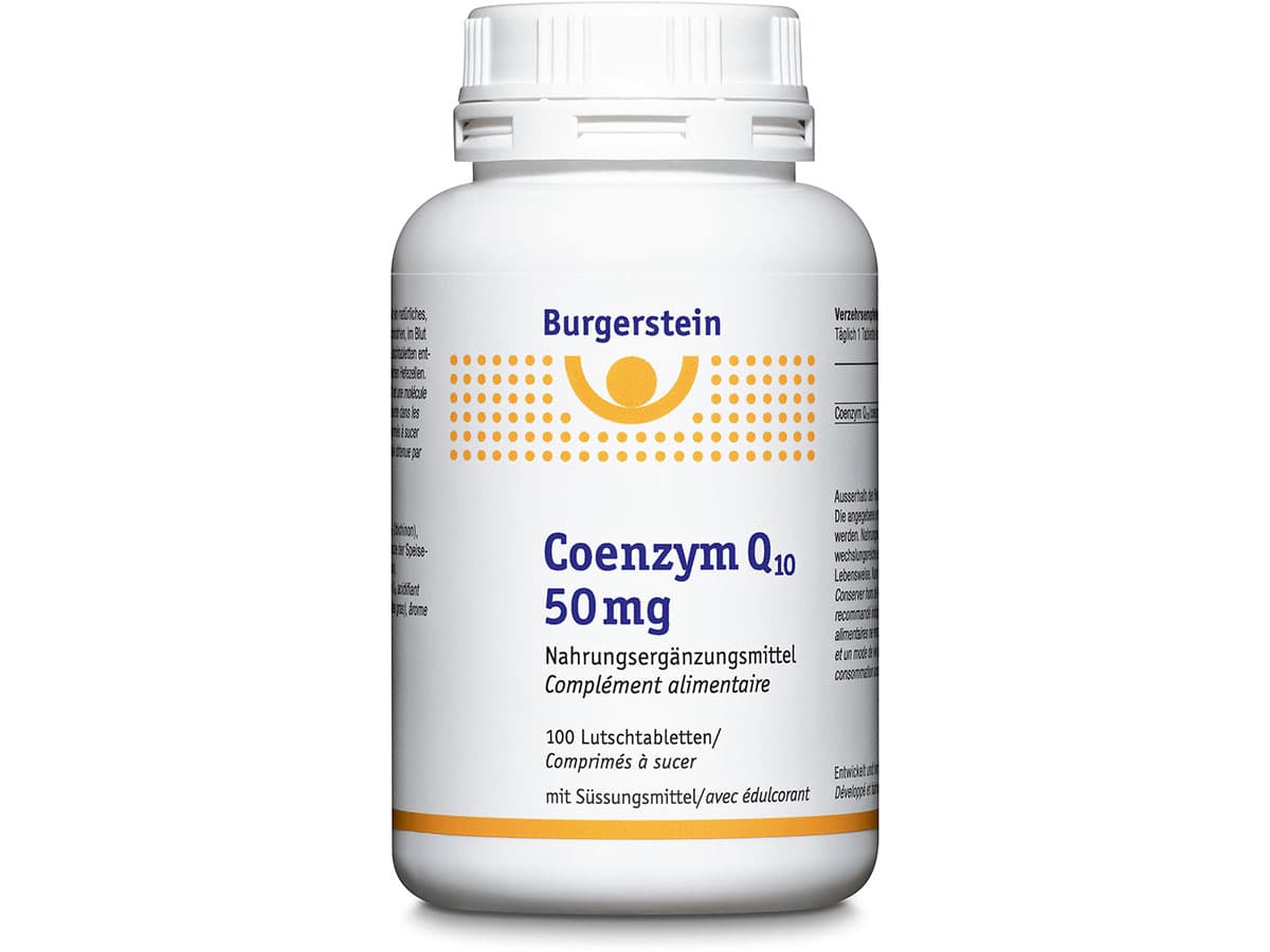 Burgerstein - Coenzym Q10 50 mg Lutschtabletten